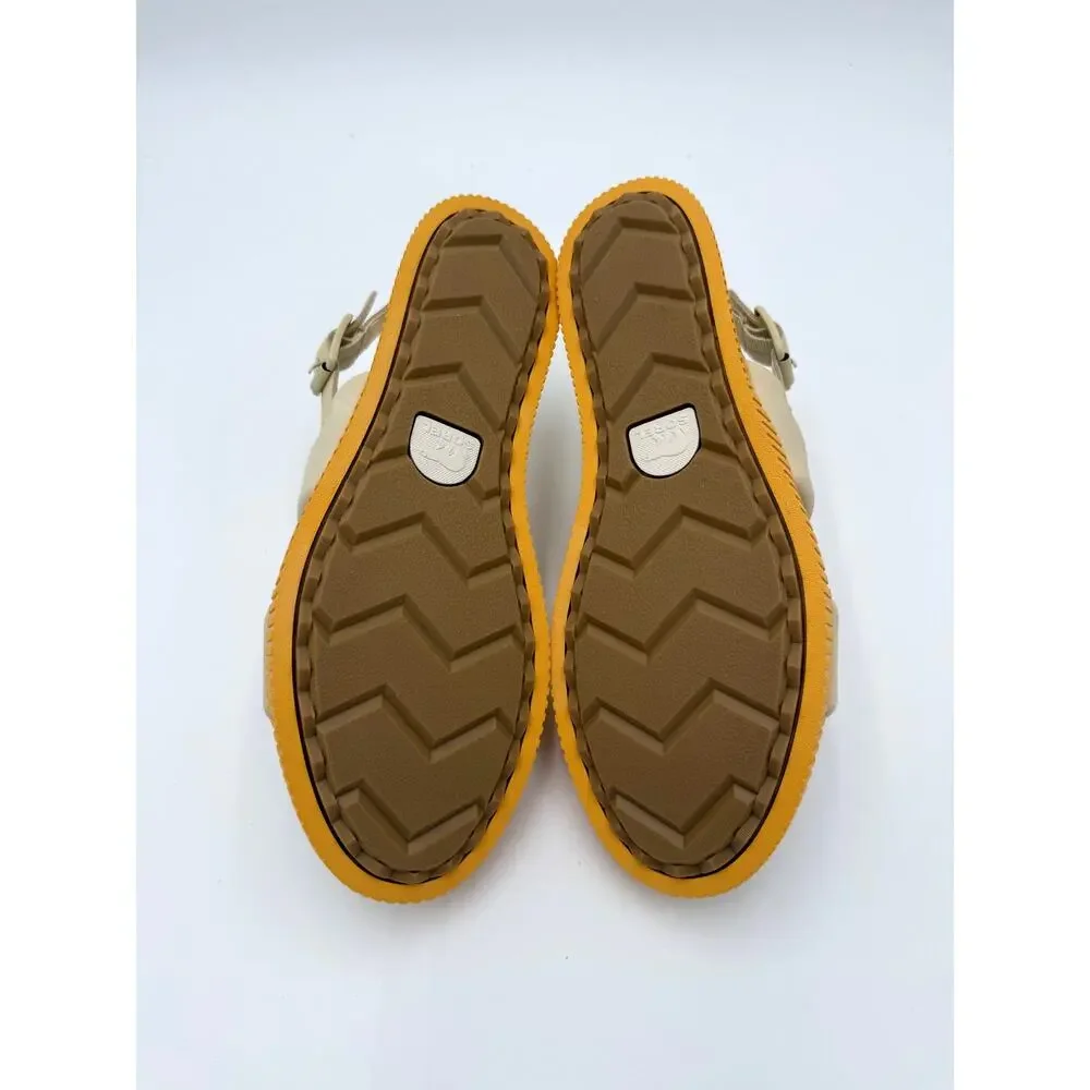 Sorel Women's Ona Streetworks Sandal - Honey White/Yellow Ray - Women's 10